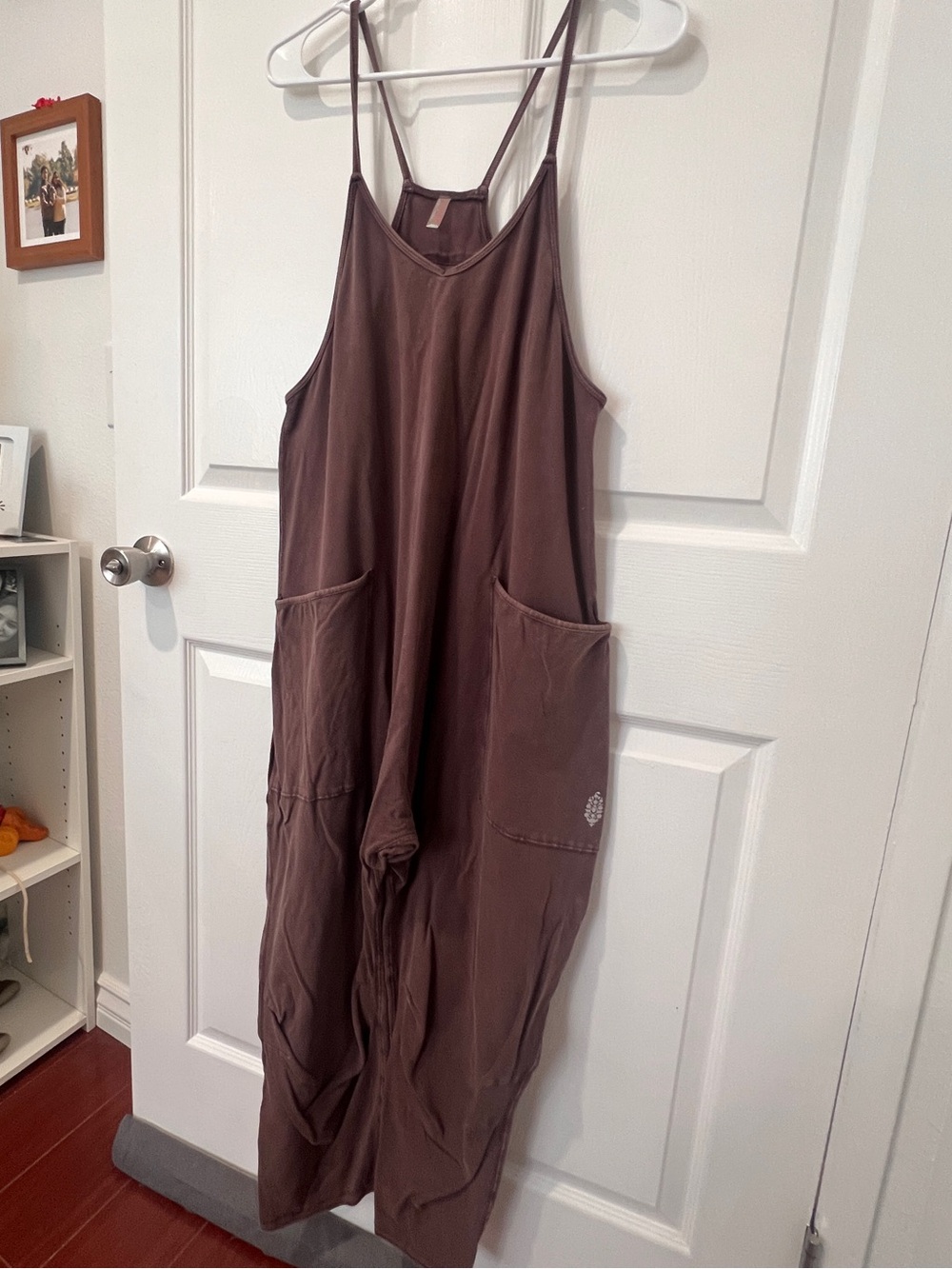 Free People Brown Sleeveless Utility Jumpsuit - Picture 2 of 3